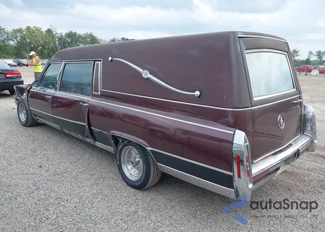 1991 Cadillac Brougham z USA, uszkodzony, nr VIN 1G6DW54E3MR719461